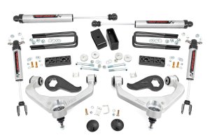 Chevrolet Silverado 3500 HD Suspension Lift Kit - Rough Country - 3 Inch Lift Kit | UCAs | V2 - '20-'24